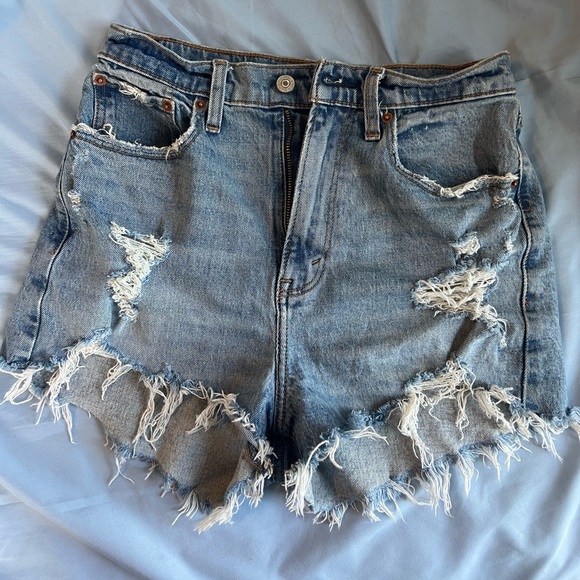 Curve Love High Rise Mom Short - Picture 1 of 3